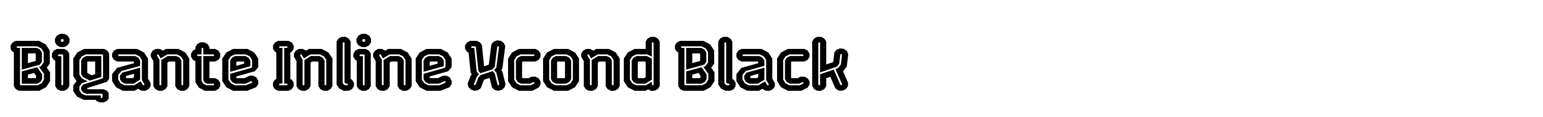 Bigante Inline Xcond Black